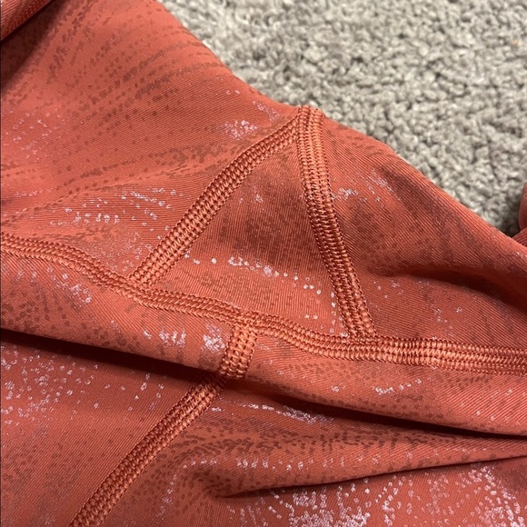 Lululemon Wunder Under High-Rise Tight in Soft Cranberry Pink Foil - size 12 - Picture 9 of 11